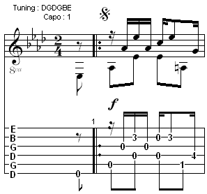 example about musical key